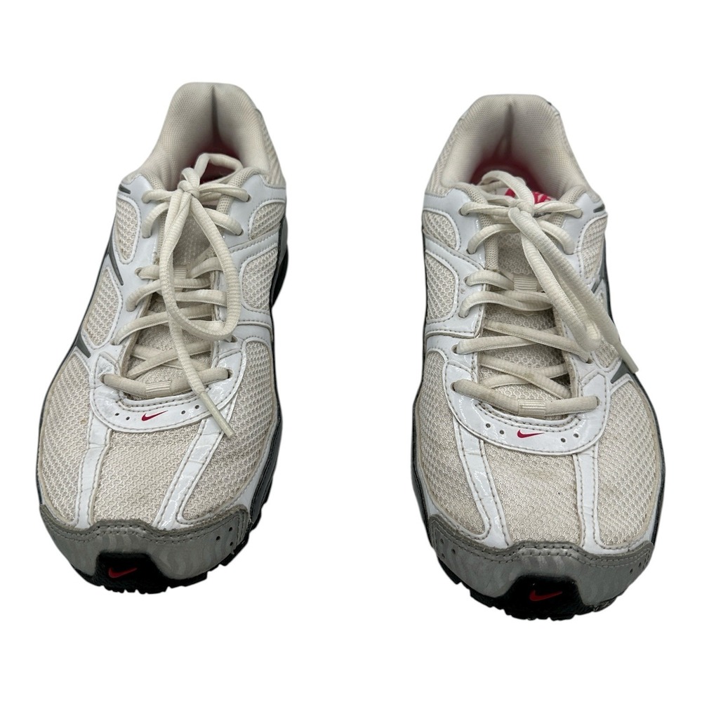 Nike Reax Run 5 Women's Running Shoes White Pink Silver Size 7 US EUR 38 CM 24